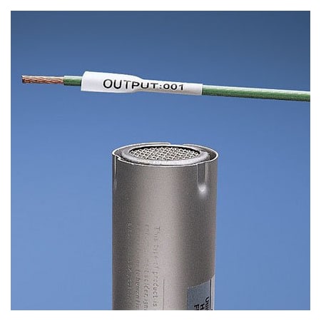 Panduit Heat Shrink Label, 3:1 I.D. Shrink Ratio, White, 1/4 in H150X025H1T-B